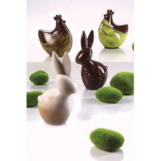 Mini Bunny & Egg Chocolate Mold