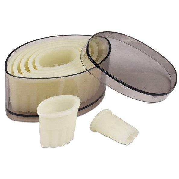 Oval pasta cutter set - 7 pieces - Martellato