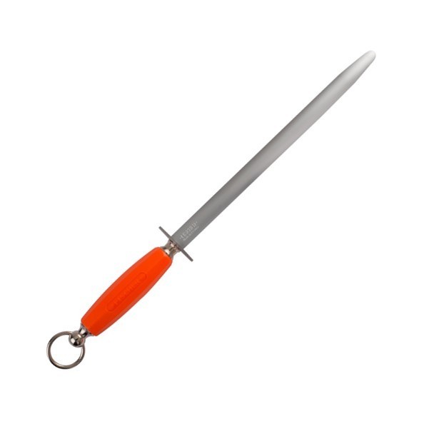  Fischer Bargoin 9-Inch Round Sharpening Steel, Diamond Coating:  Knife Sharpeners: Home & Kitchen