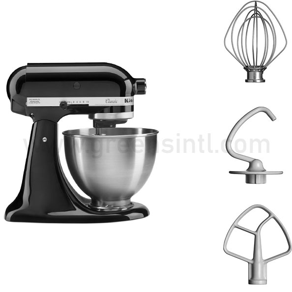 Stand mixer with bowl, 4.3L, with slicer accessory, Classic, Matte